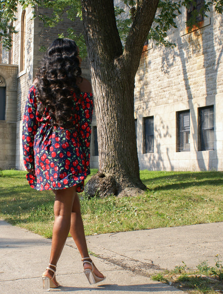 cherry shirt dress ASOS Design - Mini Shirt Dress - Women - Cotton - 0 US