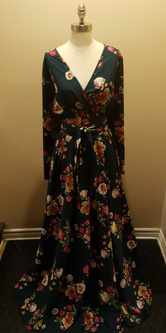 Evergreen Maxi Plus Size Dress