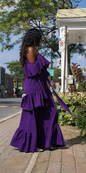 Pretty Purple Dress – TV STYLES