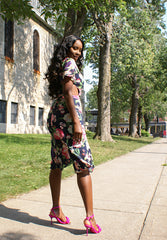 Viola Midi Wrap Dress